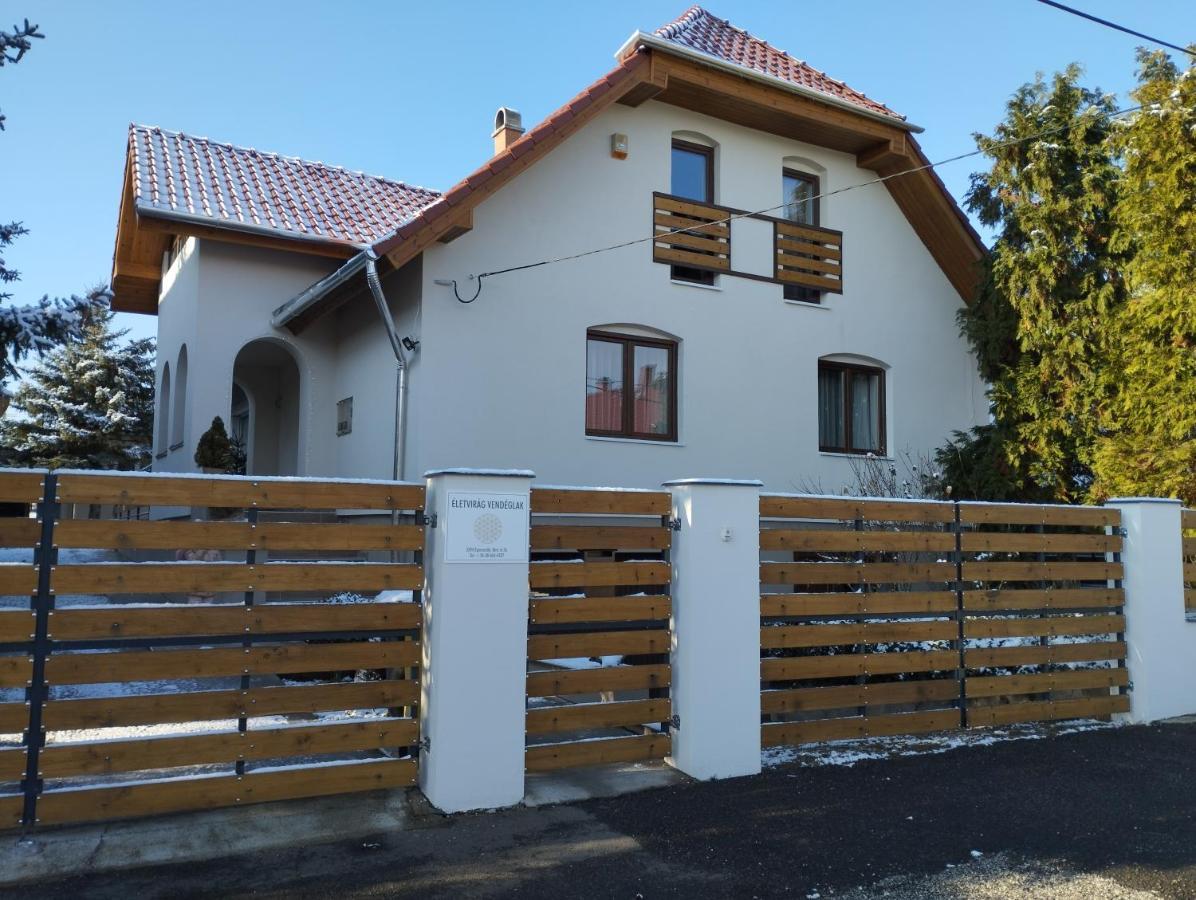 Apartamento Életvirág Vendéglak Egerszalók Exterior foto